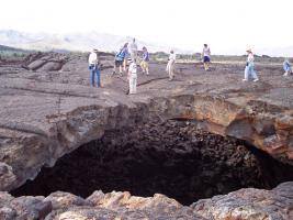 craters of the moon lava tube.JPG
