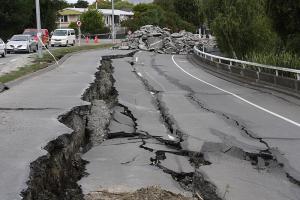 Earthquake fault